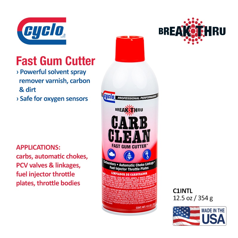Cyclo Break Thru Carb Clean Fast Gum Cutter (C1INTL) Shopee Malaysia