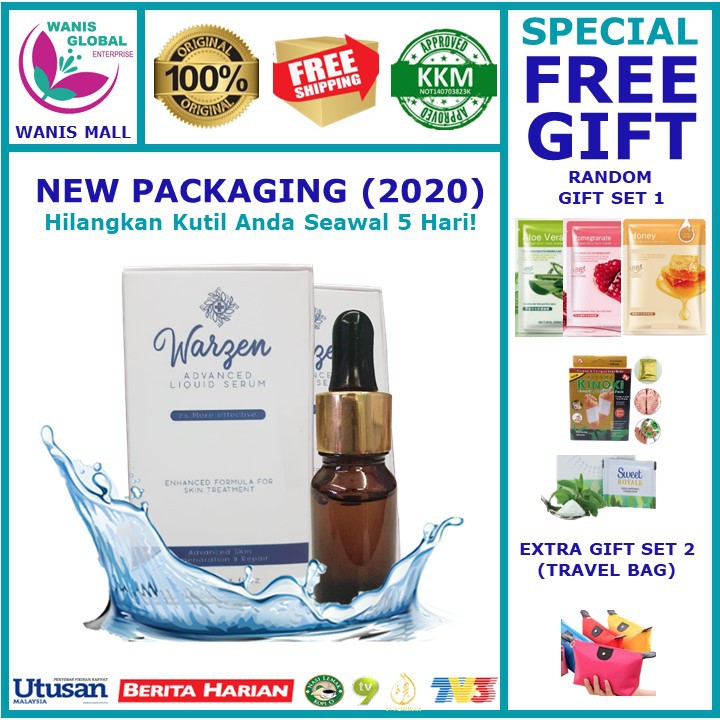 WARZEN - UBAT KUTIL & JERAGAT - 99% BERKESAN  Shopee Malaysia