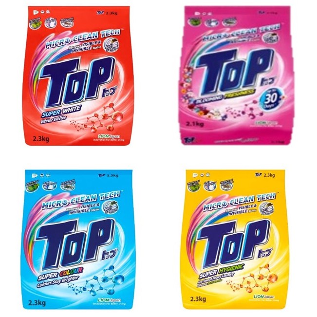 top washing powder