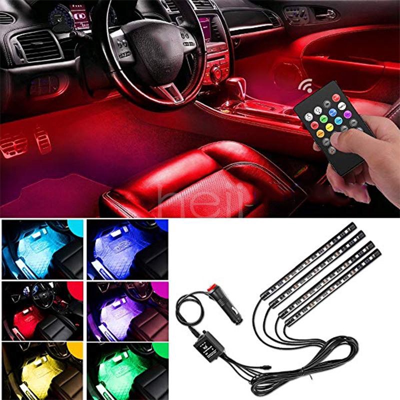 Hey Lights Strips Car Interior Led Strip Remote Control Super Bright