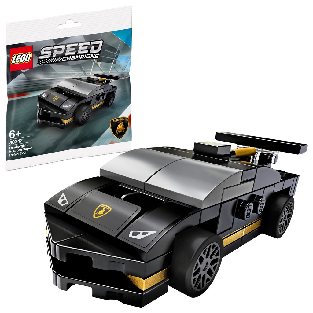 Lego Speed Champions #30342 Lamborghini Huracan Super Trofeo Set NEW poly Bag 