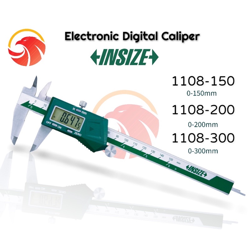Digital Caliper Electronic Gauge INSIZE Precise Measurement (0300mm