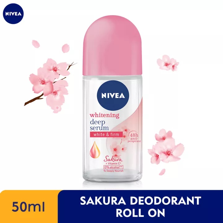 NIVEA Female Deodorant Roll On - Sakura 50ml