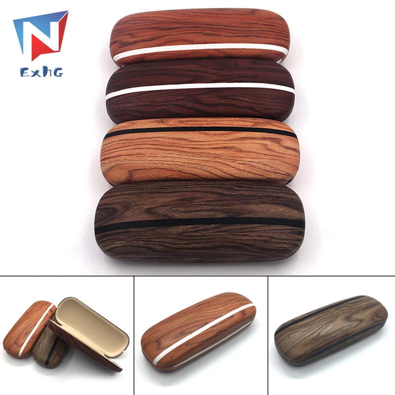 wooden sunglasses case