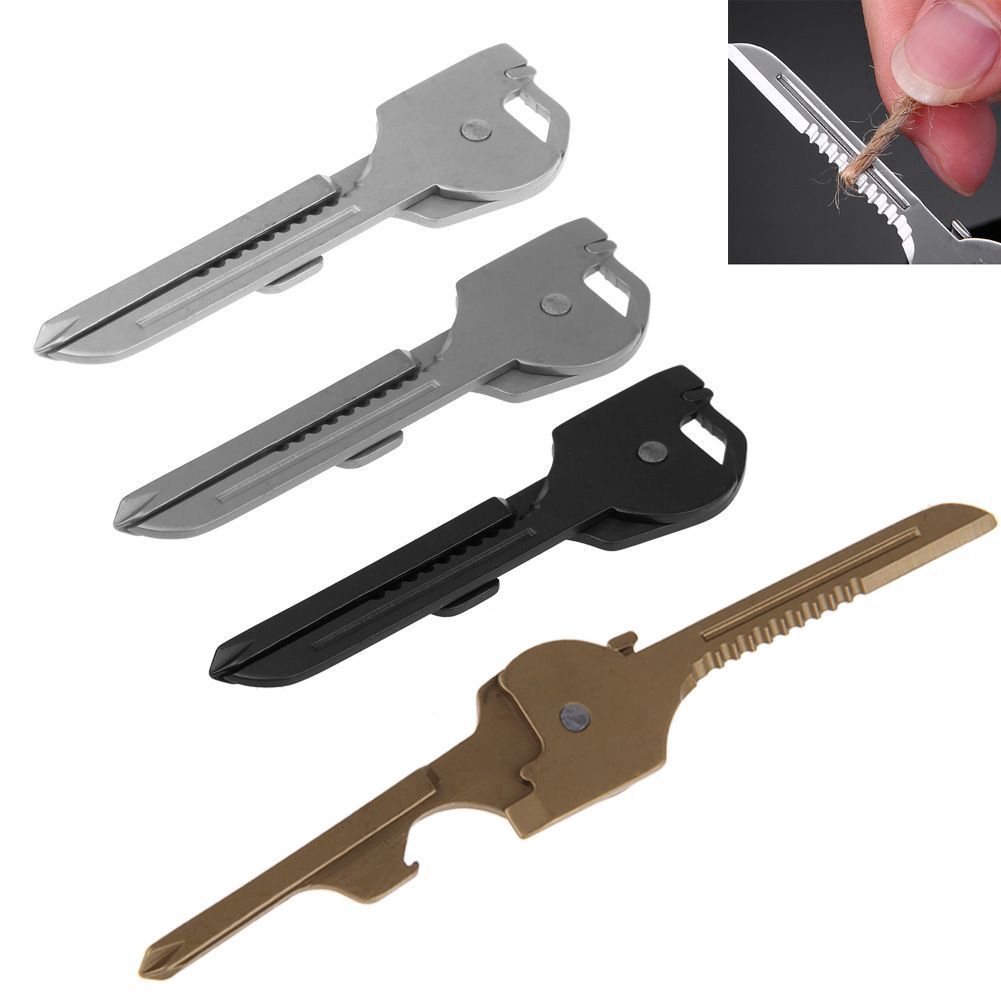 Utili Key Multi Tool Multipurpose keychain Multitool  bottle opener pocket keytool Multifunction Multiuse