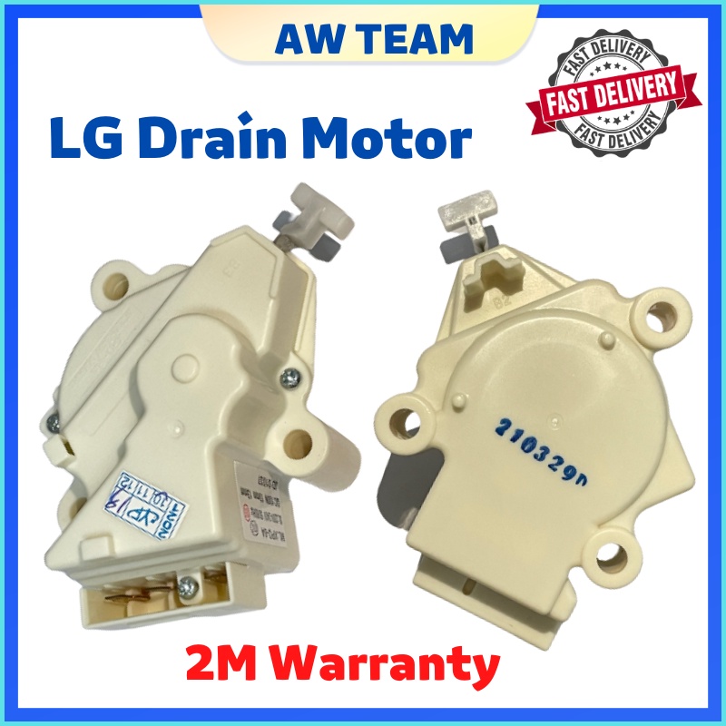 LG Washing Machine Drain Motor Buang Air 3 Pin WF-CL850 / WF-CL700V ...