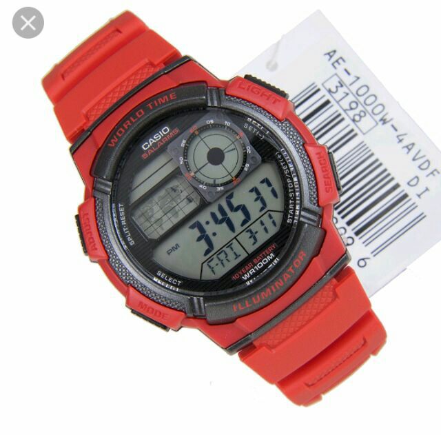 Casio AE-1000W-4A [2YEARS WARRANTY] Original Youth Unisex Watch Digital  Sport Watches AE-1000W AE-1000 AE1000W | Shopee Malaysia