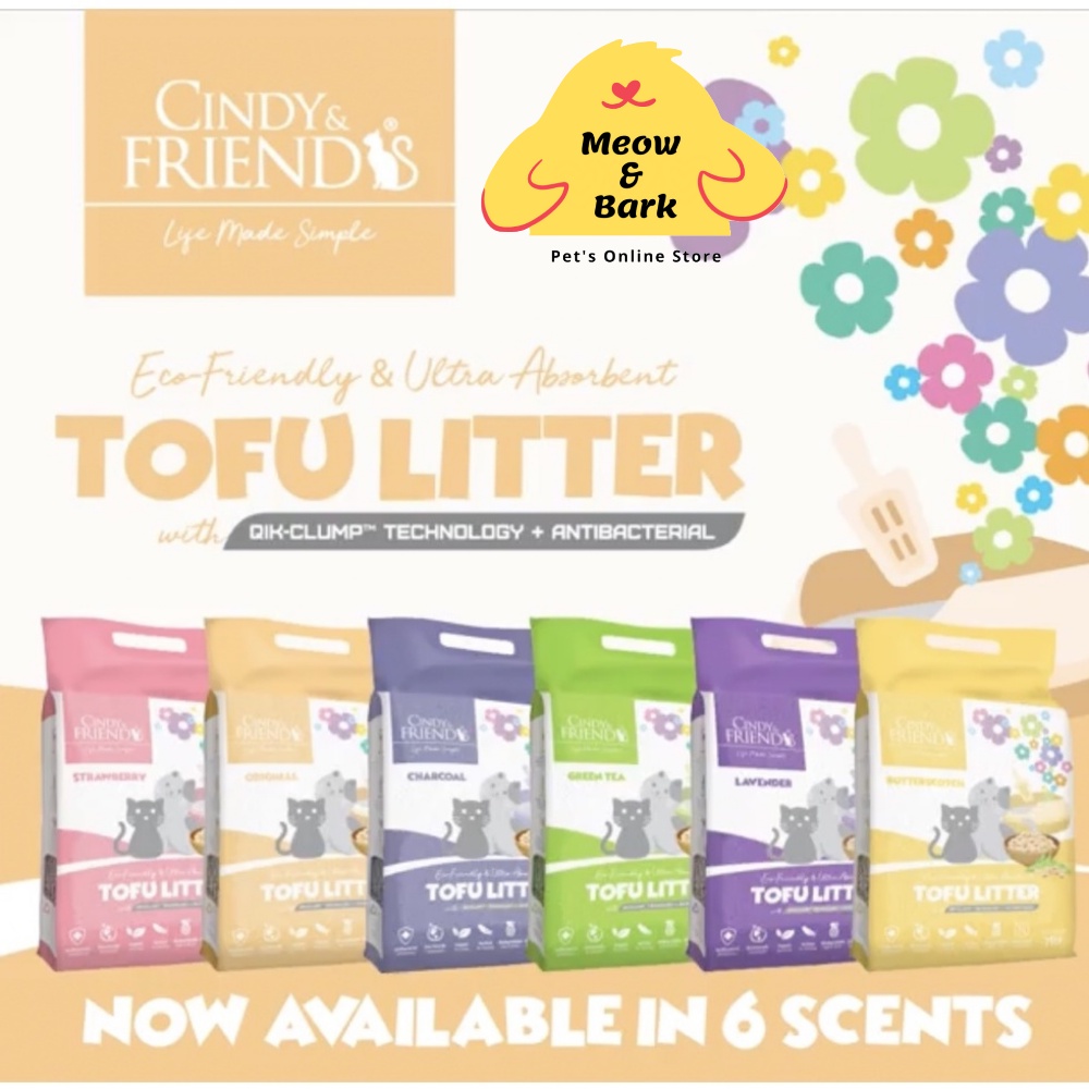 Cindy & Friends Tofu Litter Cat Litter 7L CAT CARE Shopee Malaysia