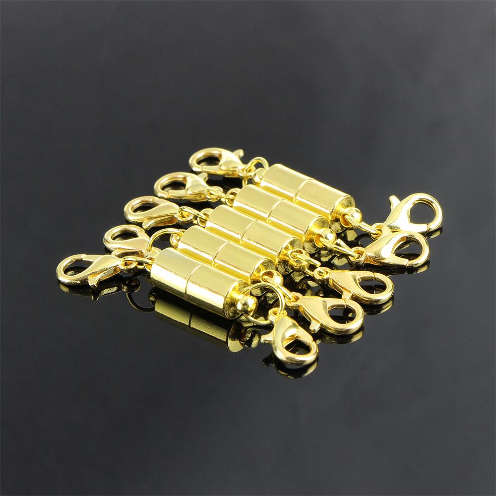 Multi Quality ROSE 5PCs/6Pcs Silver Gold Accessies DIY New Extender Magnetic Clasps Durable - Image 2