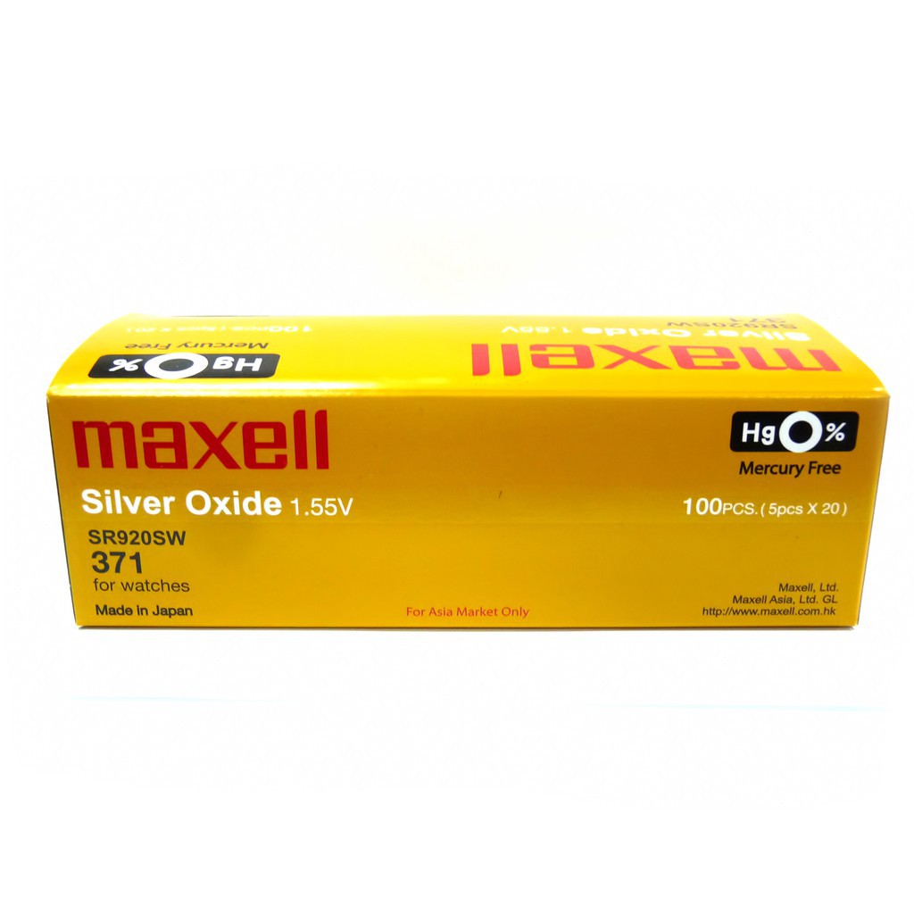 Wholesale Maxell [SR920SW] Silver Oxide Micro Battery (50pcs/100pcs ...