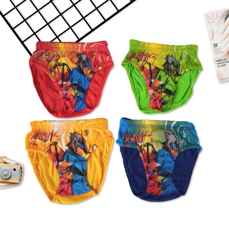 Unison Boys Panties Similar To Baiyun Motif Cartoon Image Size S M L XL Shopee Malaysia