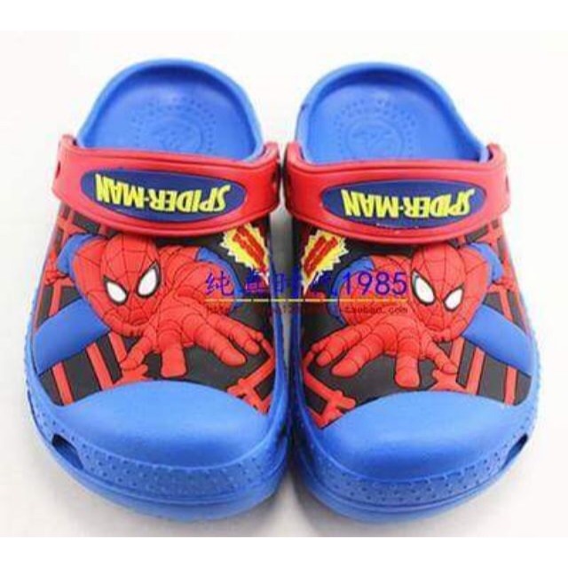 spiderman crocs