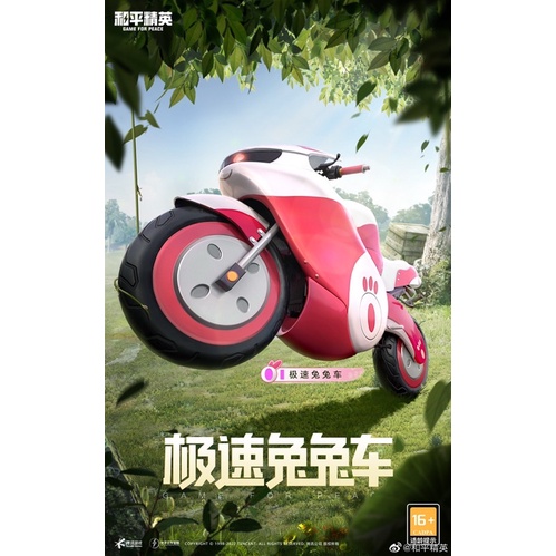 和平精英 新上架青春物语岚岚物语海盐物语薄荷物语套装 Lotus 路特斯 灵鼠银迹 吉普 枪械 背包 头盔 飞行器