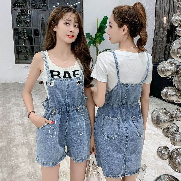 ladies overall shorts