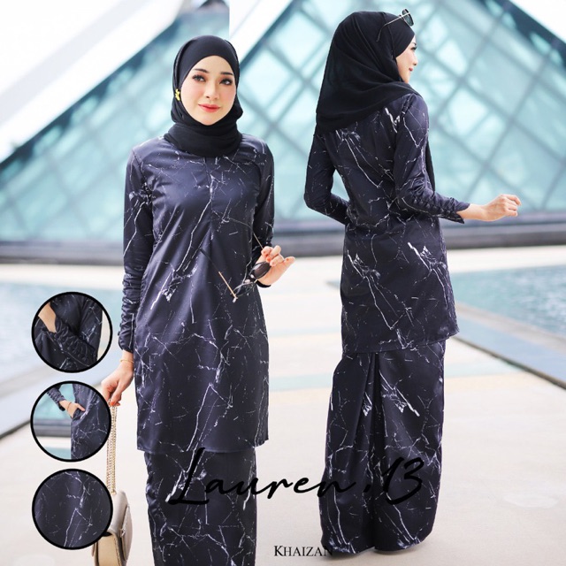  Baju  kurung moden Lauren Shopee  Malaysia