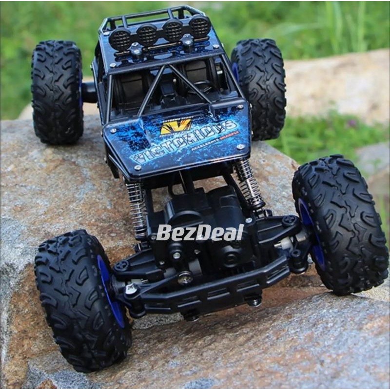 Kereta Kontrol 4x4 Rock Crawler Remote Control 1:16 High Speed RC Car 2