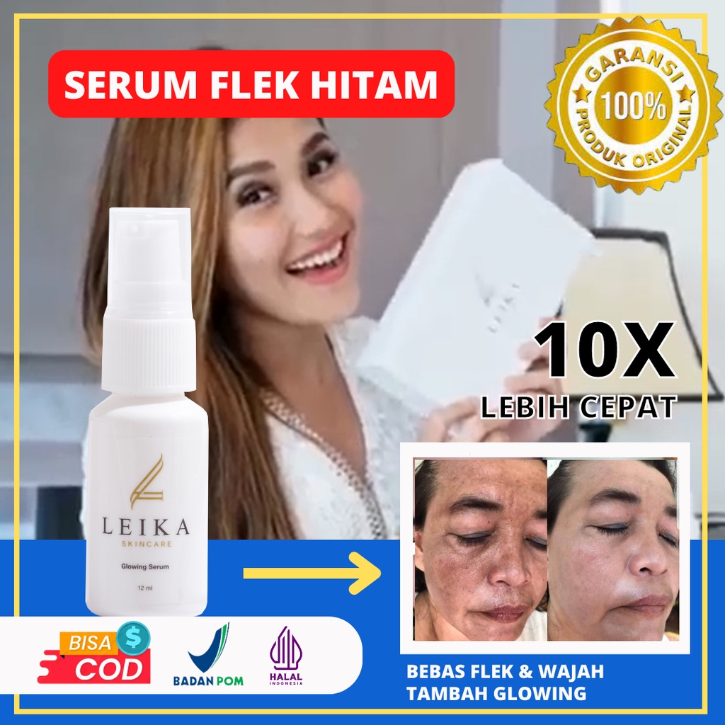HITAM Relax Maximal Serum MELASMA 12ml Serum Black Spots Leika Skincare