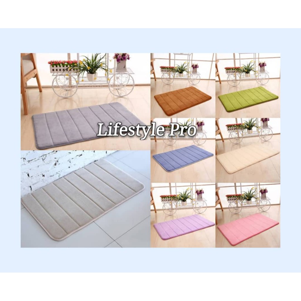 Non Slip Mat Non Slip Floor Mat ALAS KAKI Floor Mat Bedroom Bathroom Door mat Shopee Malaysia