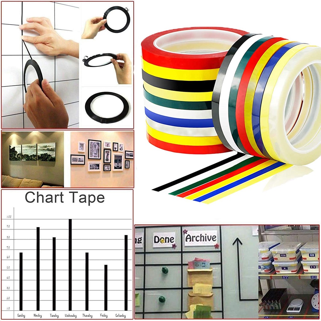 Whiteboard Line Tape (3mmx35m/5mmx30m) Ready Stocks (Whiteboard Tape ...