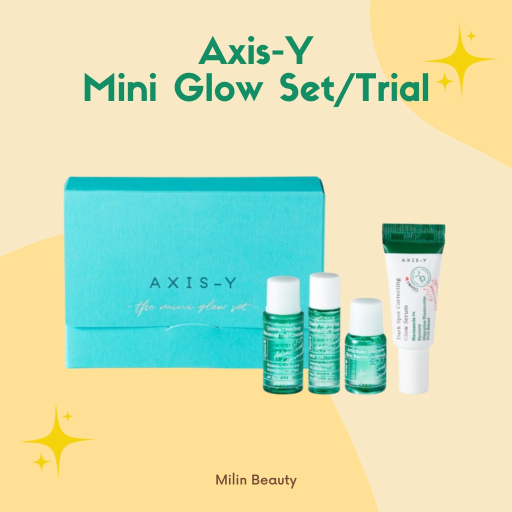 AxisY The Mini Glow Set / Trial Shopee Malaysia