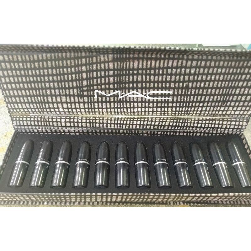 New Stock MAC Limited Edition Gift Box Bullet Lipstick Set 12 Pack