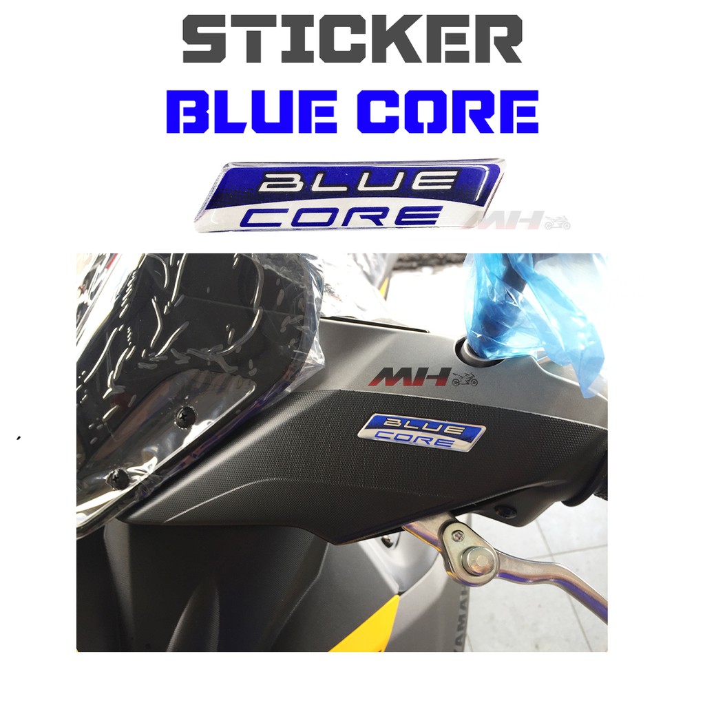 Sticker Blue Core Yamaha Nvx Ego Solariz Ego Avantiz Yamana Nmax N Max Aerox Shopee Malaysia