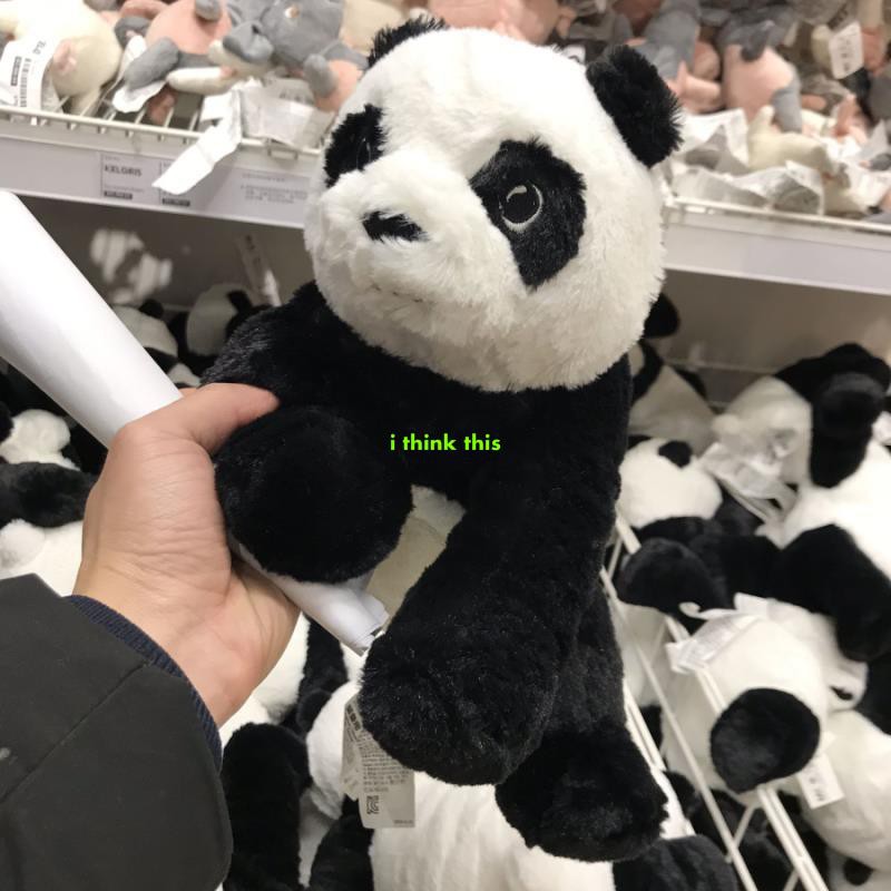 ikea panda plush