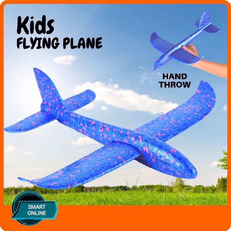 Children Kids Flying Aeroplane Toys Plane Outdoor Kapal Terbang Mainan 