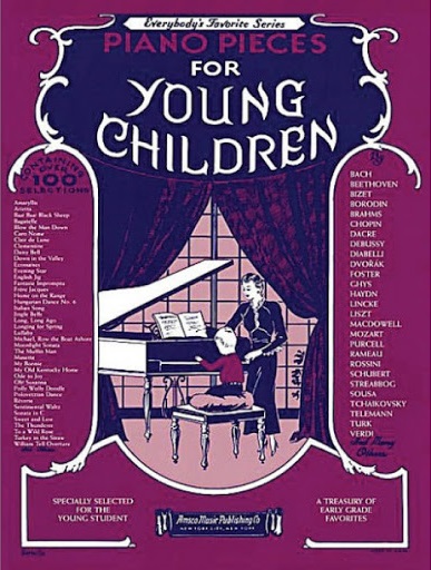 Piano Pieces for Young Children Piano Music Book