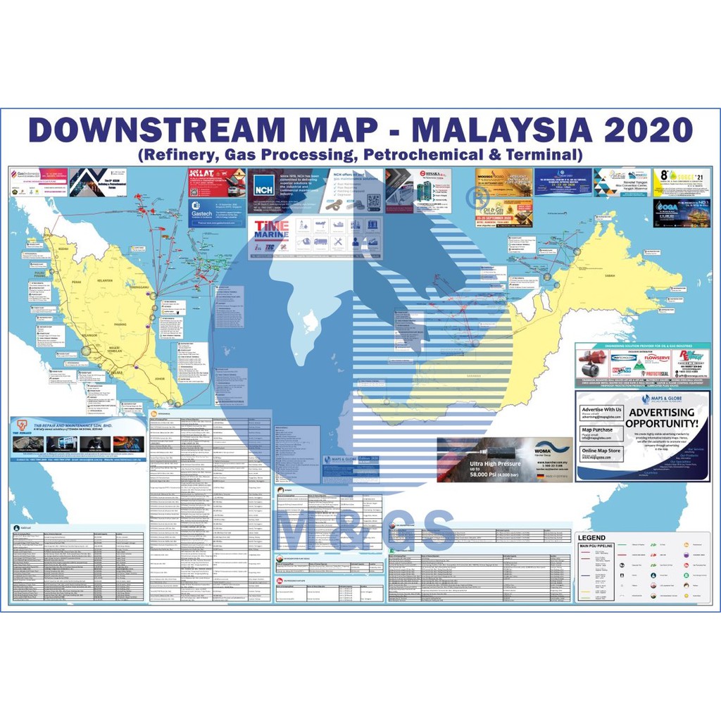 Oil Gas Downstream Map Malaysia Shopee Malaysia