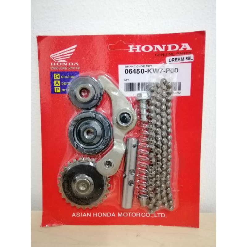 Timing chain complete set honda ex5 class#honda ex5 dream# ex5 hi power ...