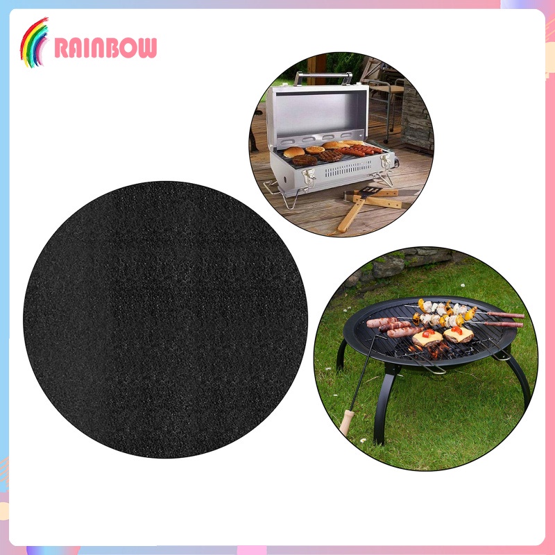 Rainbow Deck Protector Round Fire Pit, Heat Shield For Fire Pit On Deck