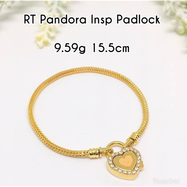 Rt Tangan Pandora Insp Padlock 916 Shopee Malaysia