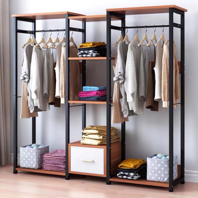  Promosi Baru Nordic Design Large Capacity Wardrobe 