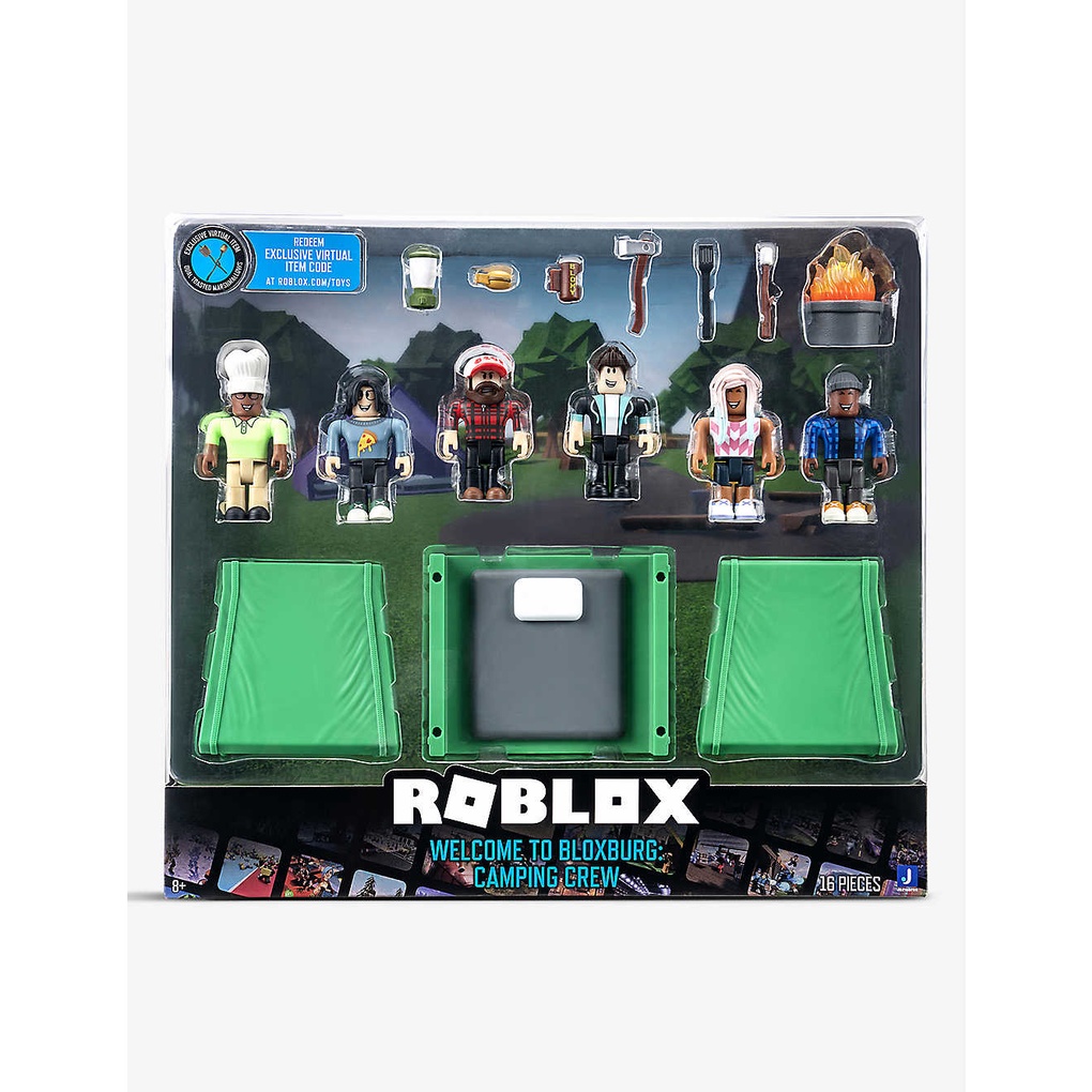 ROBLOX Welcome Bloxburg Camping Crew playset | Shopee Malaysia