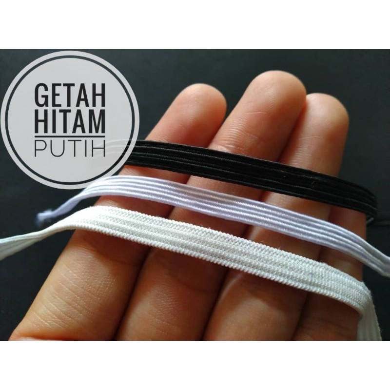 Ready Stock Elastic Band Tali Getah Kain / Getah Mask / Ayub & co ...