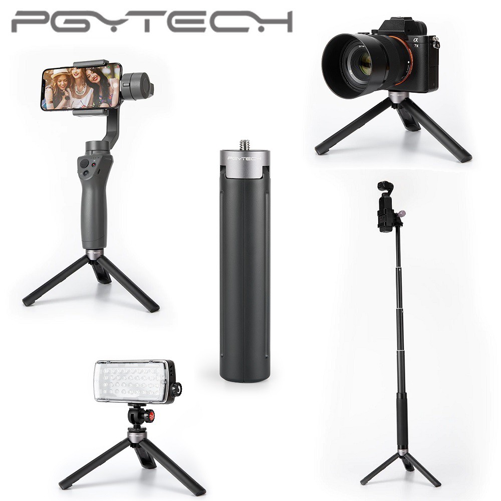 PGYTECH Hand Grip Tripod Mini for GoPro HERO 8 7 6 5 4 / DJI OSMO