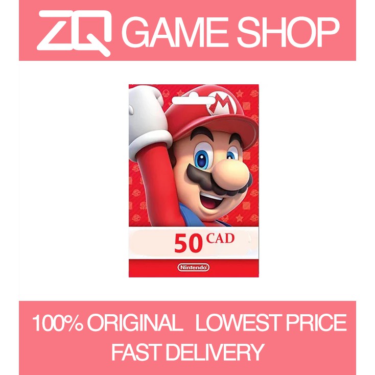 eshop gift card canada