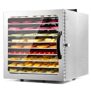 12 Layers Trays Food Fruit Vegetables Meat Herb Dehydrator Dryer Dry Machine Pengering Makanan Mesin Commercial Grade