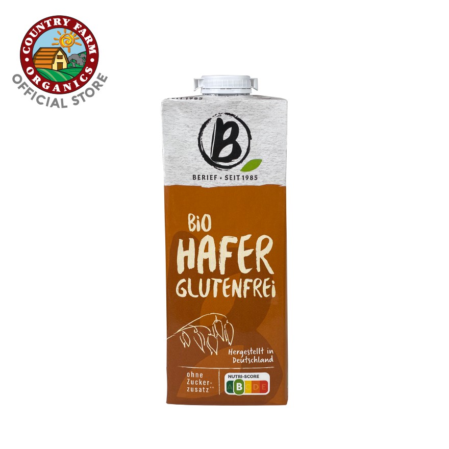 Country Farm Organics Berief Organic Oat Drink Glutenfree (1L