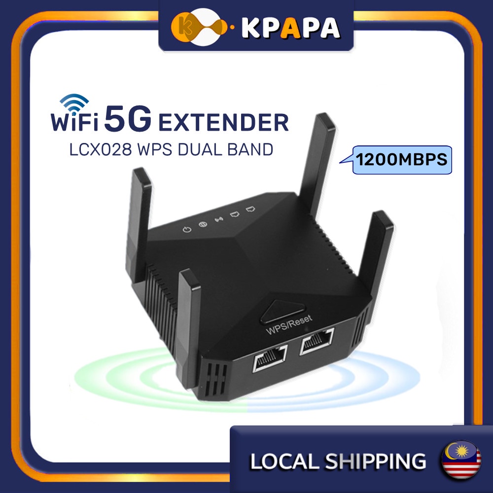 WiFi signal amplifier repeater Antennas repeaters 1200M Ac1200 5G dual