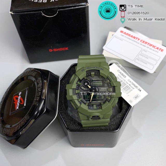 g shock ga 700uc manual