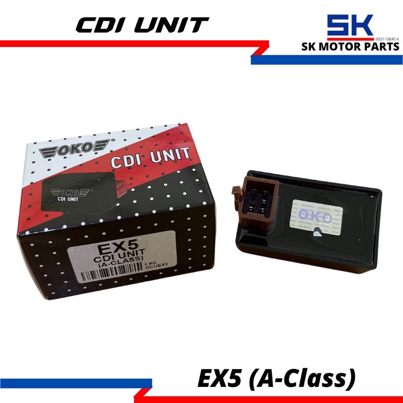 CDI Unit Ex5(A-Class)OKO(Ex5 HighPower/Ex5 Dream)(spareparts ex5 cdi ...