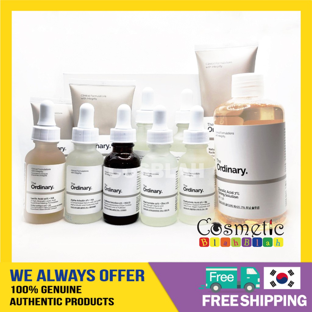 the ordinary buffet niacinamide