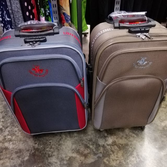 Travel Luggage Jenis Kain High Quality Shopee Malaysia