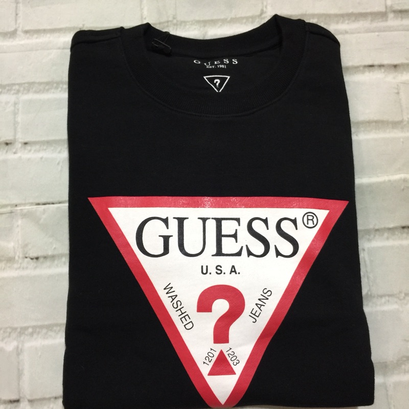 guess university t shirt