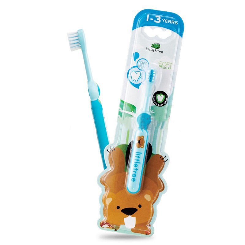 Little Tree Toothbrush 1-3 Years -blue