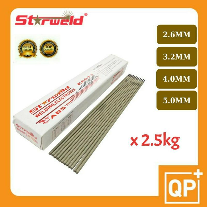 Starweld Welding Electrode E6013 Electrodes Rod Elektrod Kimpalan 26mm