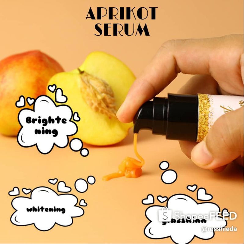 apricot serum n sunscreen