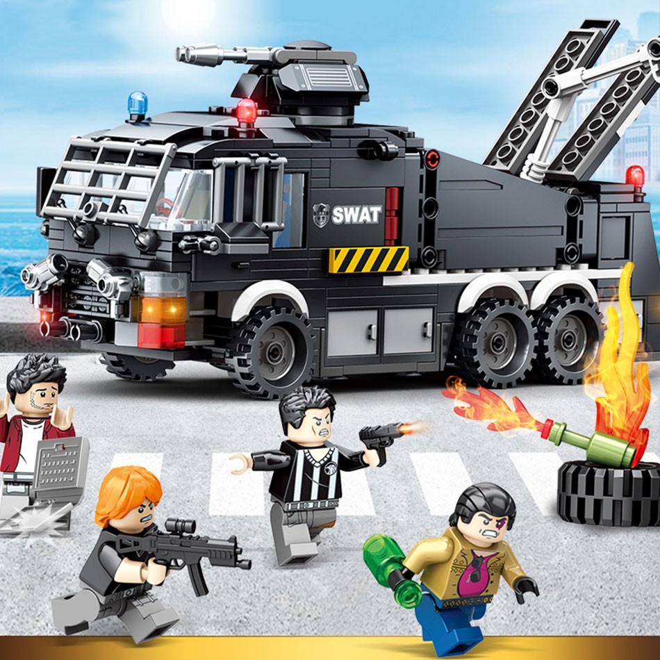 lego police trucks